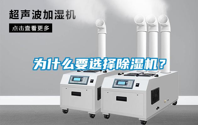為什么要選擇除濕機？
