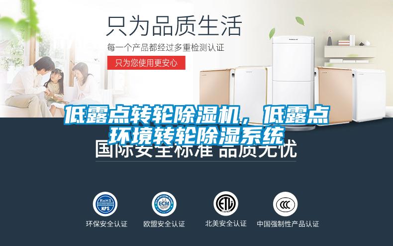 低露點轉輪除濕機，低露點環境轉輪除濕系統