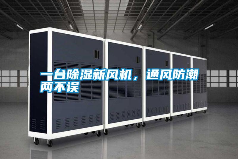 一臺除濕新風機，通風防潮兩不誤