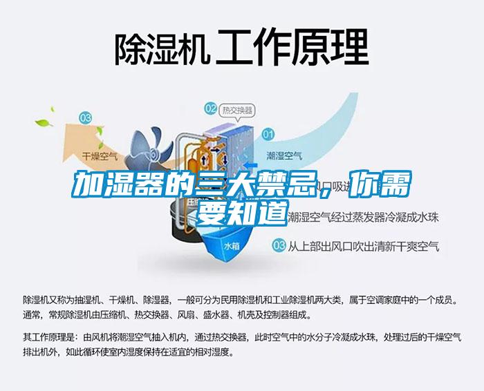 加濕器的三大禁忌，你需要知道