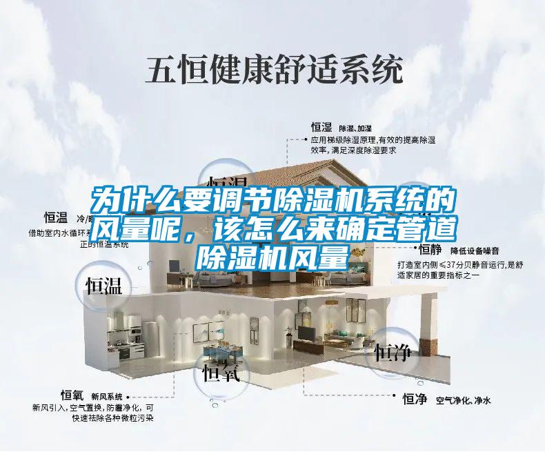 為什么要調節除濕機系統的風量呢，該怎么來確定管道除濕機風量