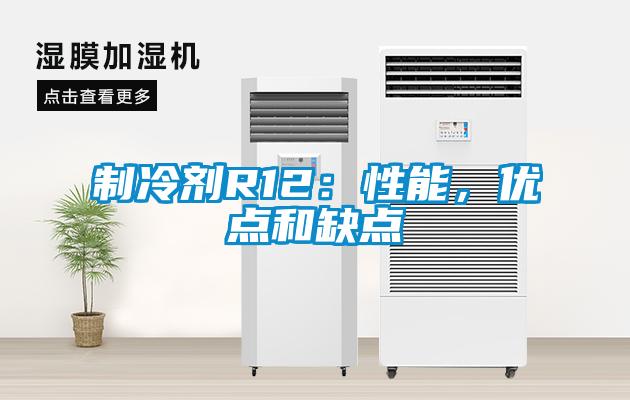 制冷劑R12：性能，優點和缺點