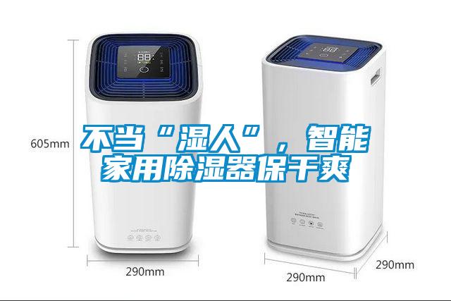 不當“濕人”，智能家用除濕器保干爽