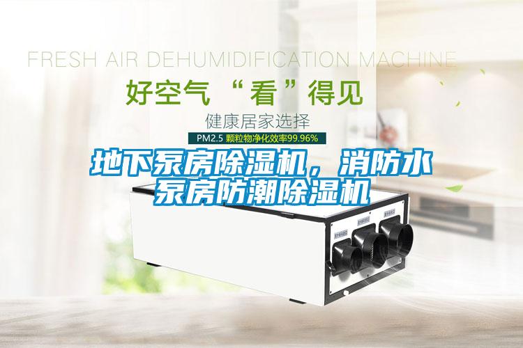 地下泵房除濕機，消防水泵房防潮除濕機