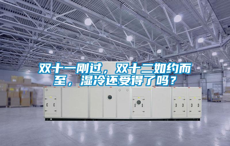 雙十一剛過，雙十二如約而至，濕冷還受得了嗎？