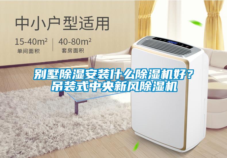 別墅除濕安裝什么除濕機好？吊裝式中央新風除濕機