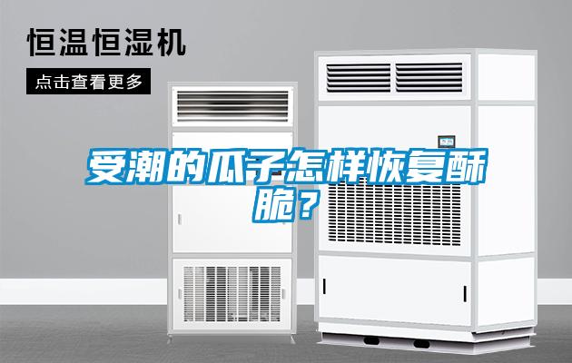 受潮的瓜子怎樣恢復酥脆？