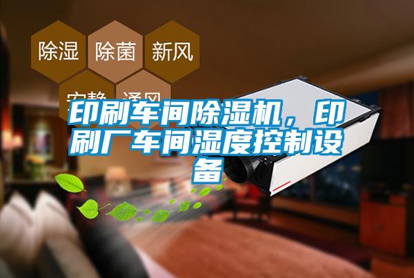 印刷車間除濕機，印刷廠車間濕度控制設備