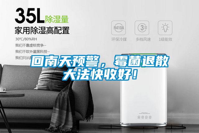 回南天預警，霉菌退散大法快收好！