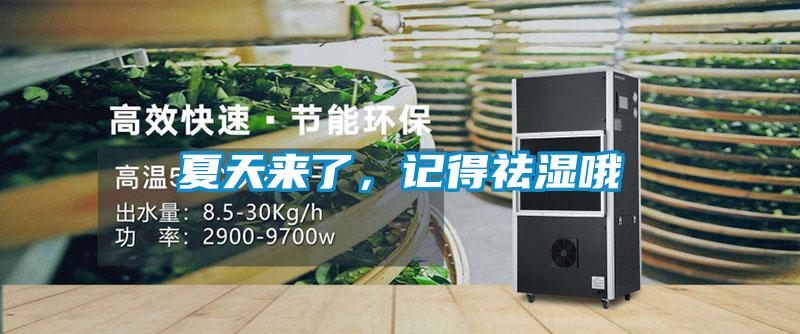 夏天來了，記得祛濕哦