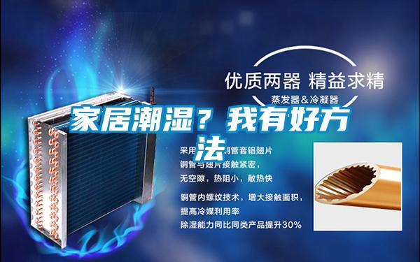 家居潮濕？我有好方法