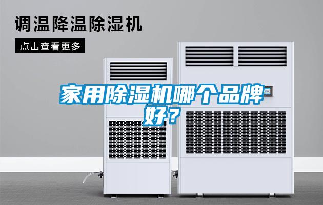家用除濕機哪個品牌好？