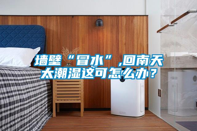 墻壁“冒水”,回南天太潮濕這可怎么辦？