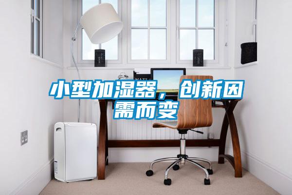 小型加濕器，創新因需而變