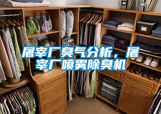 屠宰廠臭氣分析，屠宰廠噴霧除臭機
