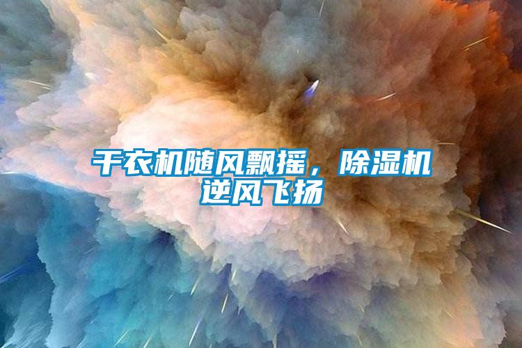 干衣機隨風飄搖，除濕機逆風飛揚