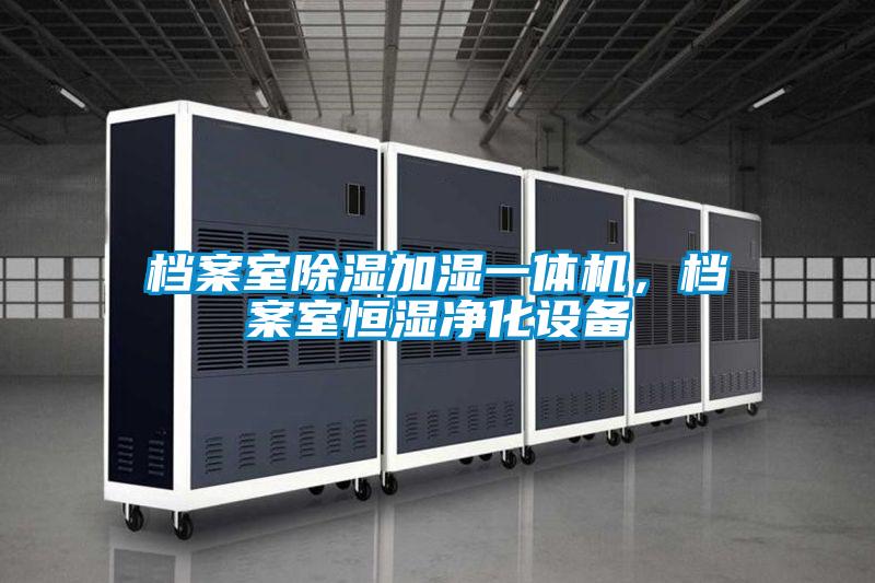 檔案室除濕加濕一體機，檔案室恒濕凈化設備