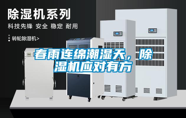 春雨連綿潮濕天，除濕機應對有方