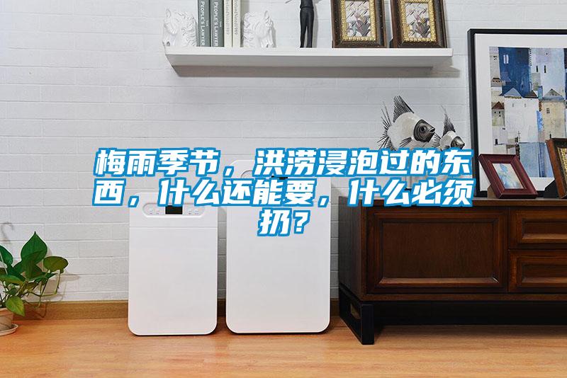 梅雨季節，洪澇浸泡過的東西，什么還能要，什么必須扔？