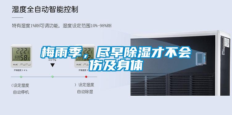 梅雨季，盡早除濕才不會傷及身體