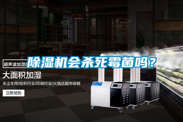除濕機會殺死霉菌嗎？