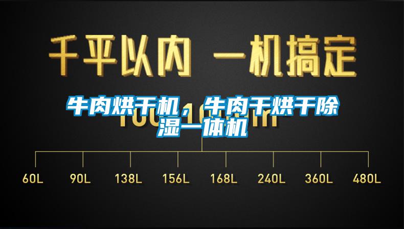 牛肉烘干機，牛肉干烘干除濕一體機