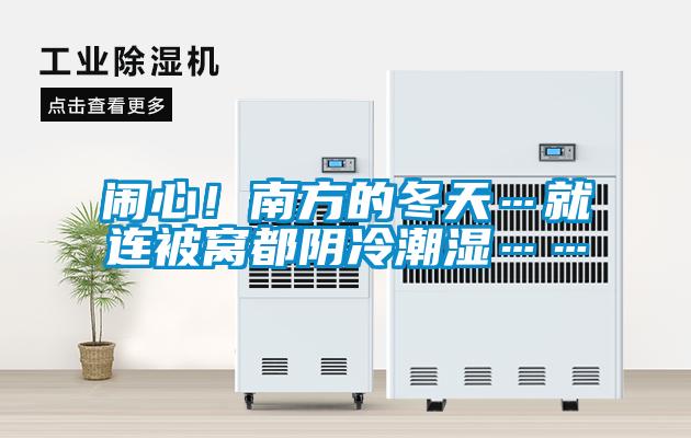 鬧心！南方的冬天…就連被窩都陰冷潮濕……
