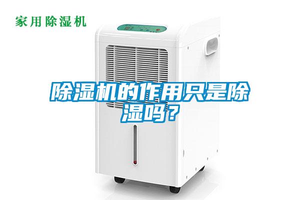 除濕機的作用只是除濕嗎？