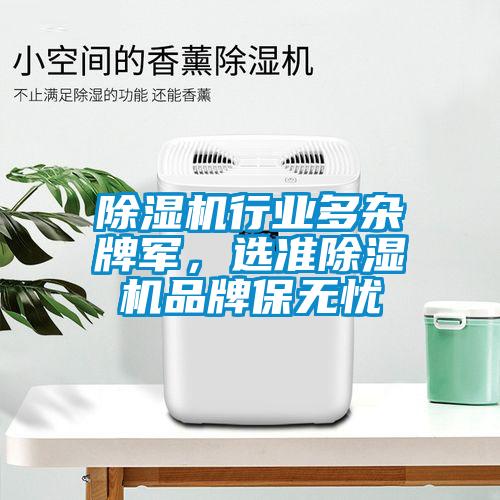 除濕機行業多雜牌軍，選準除濕機品牌保無憂