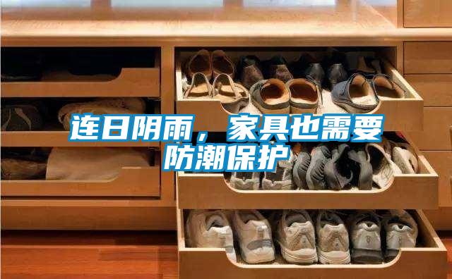 連日陰雨，家具也需要防潮保護