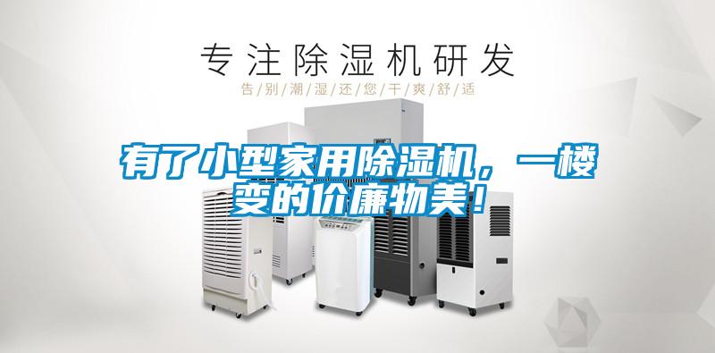 有了小型家用除濕機，一樓變的價廉物美！