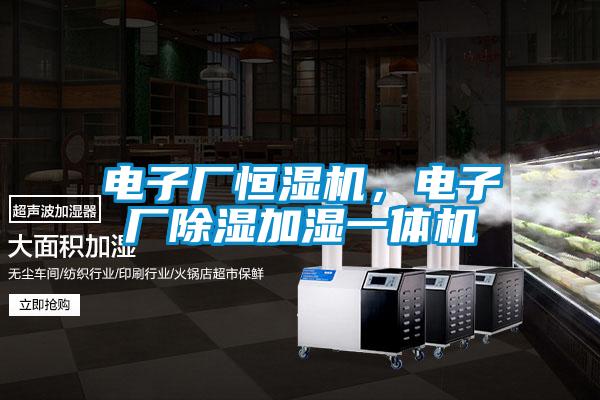 電子廠恒濕機，電子廠除濕加濕一體機