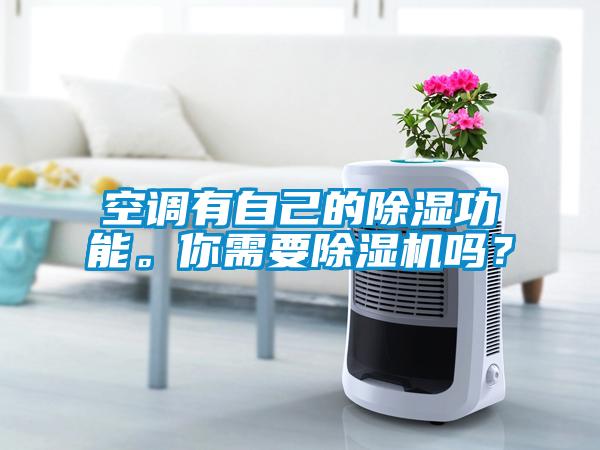 空調有自己的除濕功能。你需要除濕機嗎？