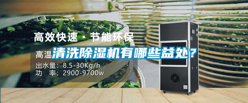 清洗除濕機有哪些益處？