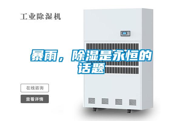 暴雨，除濕是永恒的話題