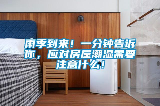 雨季到來！一分鐘告訴你，應對房屋潮濕需要注意什么！