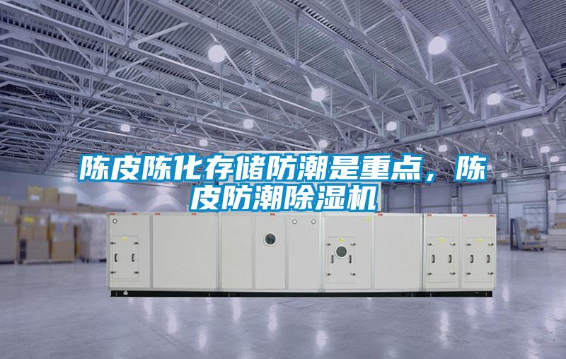 陳皮陳化存儲防潮是重點，陳皮防潮除濕機