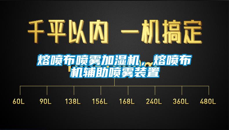 熔噴布噴霧加濕機，熔噴布機輔助噴霧裝置