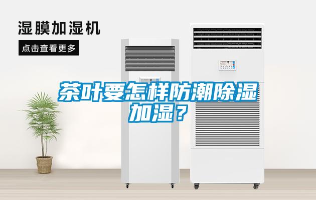 茶葉要怎樣防潮除濕加濕？