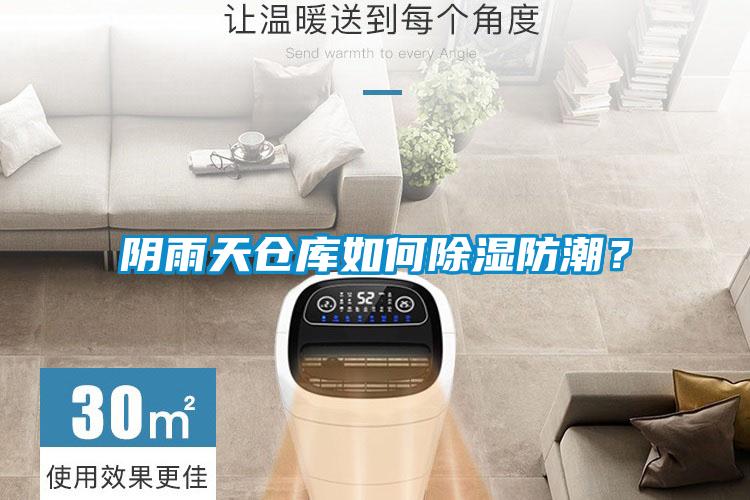 陰雨天倉庫如何除濕防潮？