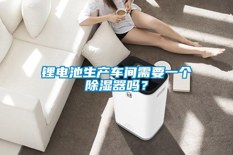 鋰電池生產車間需要一個除濕器嗎？