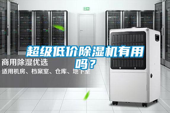 超級低價除濕機有用嗎？