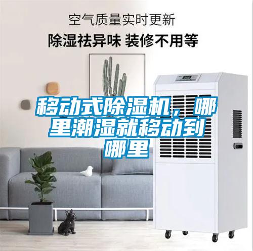 移動式除濕機，哪里潮濕就移動到哪里