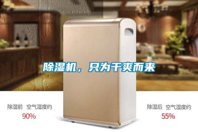 除濕機，只為干爽而來