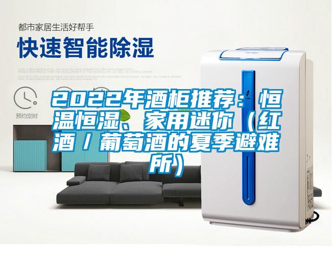 2022年酒柜推薦：恒溫恒濕、家用迷你（紅酒／葡萄酒的夏季避難所）