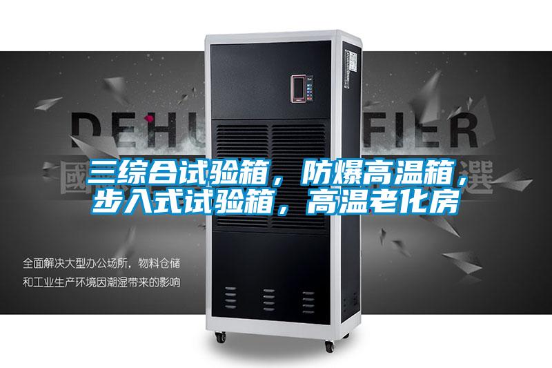 三綜合試驗箱，防爆高溫箱，步入式試驗箱，高溫老化房