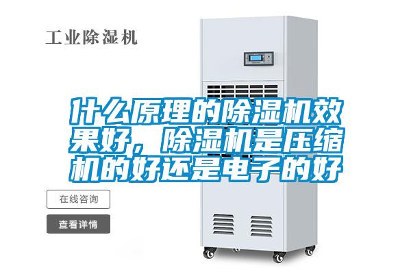 什么原理的除濕機效果好，除濕機是壓縮機的好還是電子的好