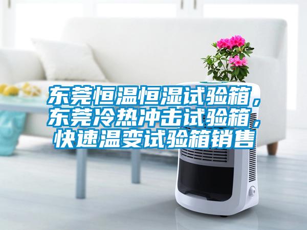 東莞恒溫恒濕試驗箱，東莞冷熱沖擊試驗箱，快速溫變試驗箱銷售