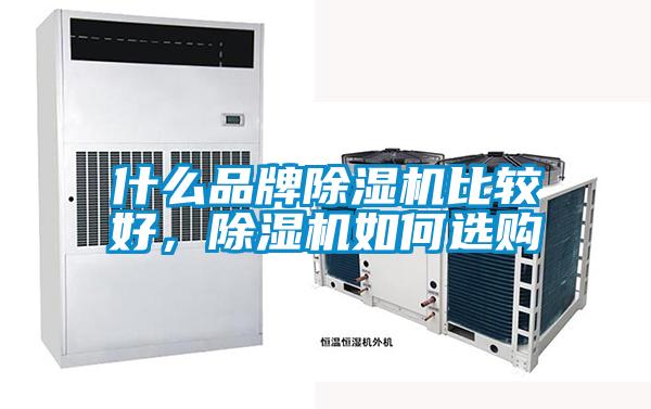 什么品牌除濕機比較好，除濕機如何選購