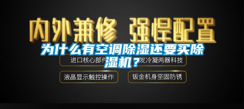 為什么有空調除濕還要買除濕機？